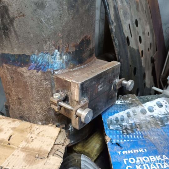 Печь на отработке с водяным контуром