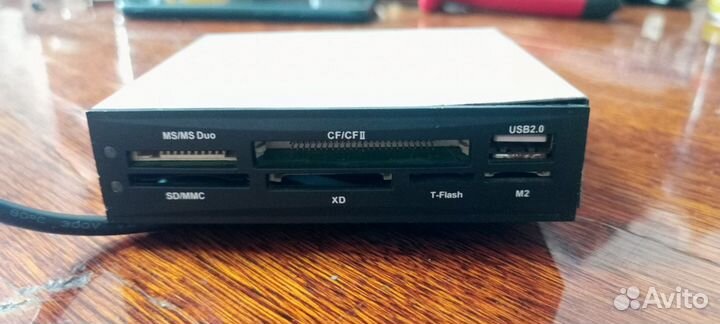 Картридер sd, mmc, cf, ms, xd