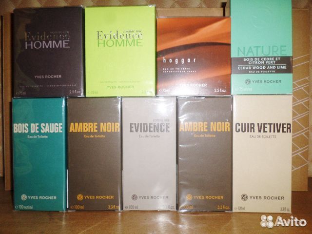 Коллекция Мужской Парфюмерии от Ив Роше