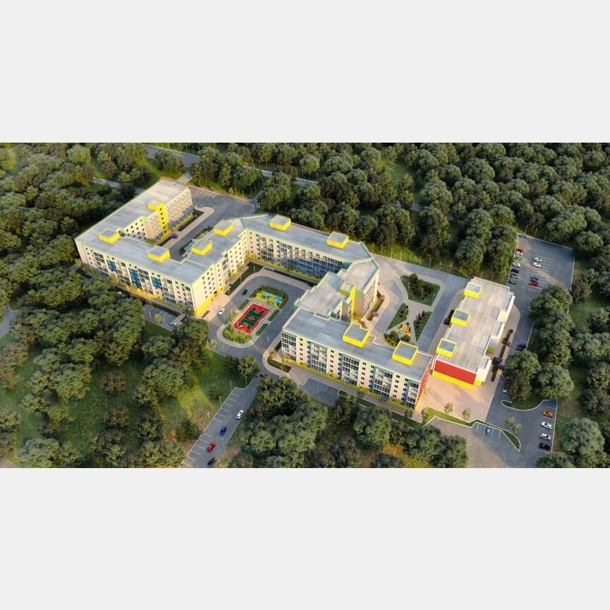 2-к. квартира, 60,3 м², 3/3 эт.