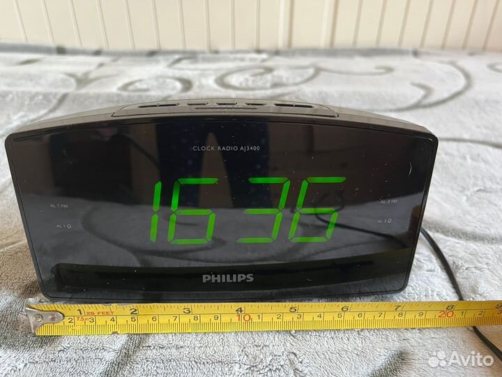 Philips радио часы будильник