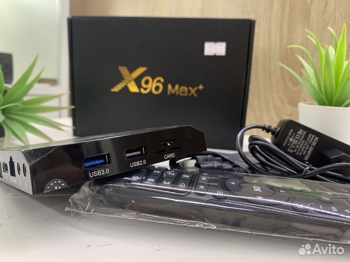 Smart TV Приставка X96 MAX+ 4G/32Gb (новая, гаран)