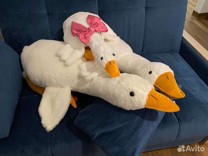 Мягкая игрушка Гусь обнимусь