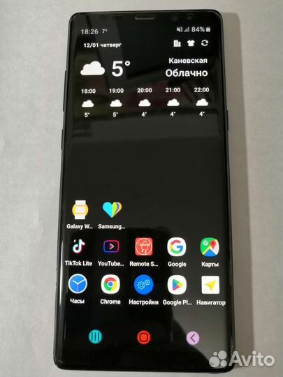 Samsung galaxy note 8 две сим и датчиков в телефне