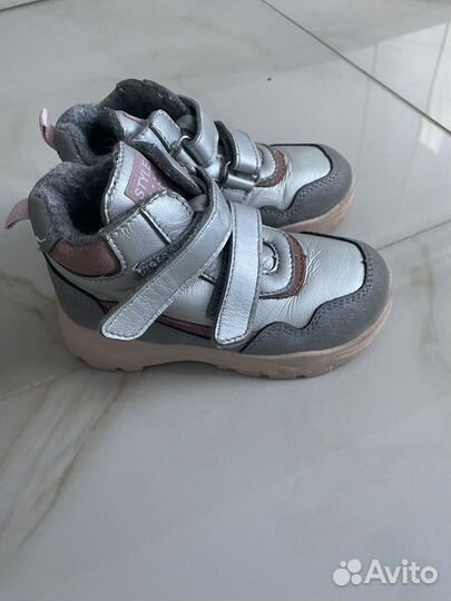 Ботинки демисезонные для девочки котофей 24