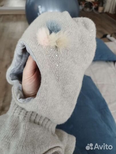 Балаклава для девочки 8лет