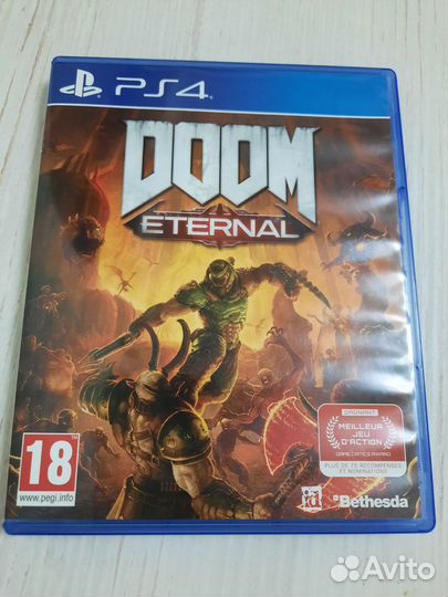 Игра для PS4 doom eternal