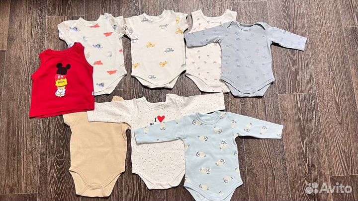 Комплект боди 62/68 см