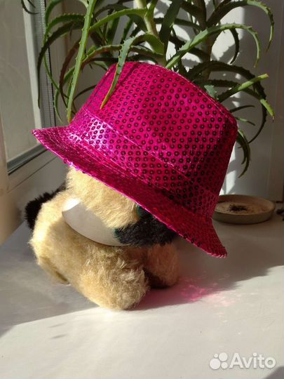 Карнавальная шляпа с пайетками для девочки