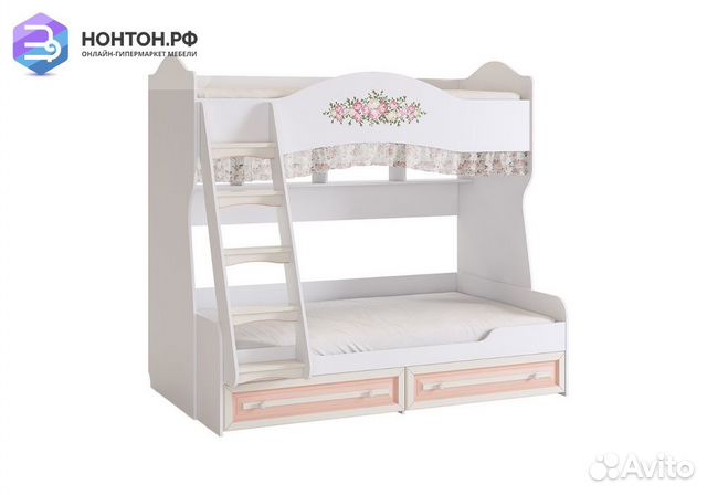 Кровать двухъярусная Алиса