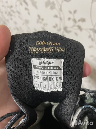 Ботинки Remington shadow trek figure 600g
