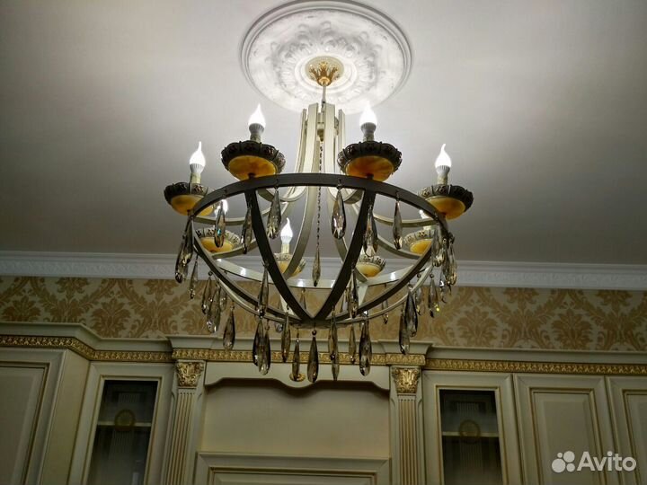 Установка и Реставрация люстры