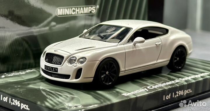 Модель Bentley continental SS Minichamps 1:43