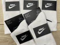 Мужские носки белого цвета Nike, р. 41-47, 10 пар
