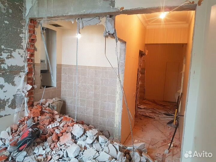 Разнорабочие, подсобные рабочие, демонтаж