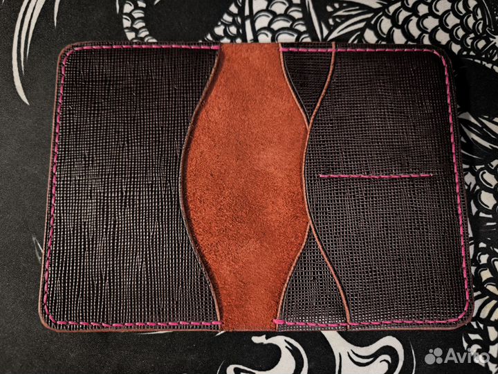 Обложка для паспорта (фиолетовый)