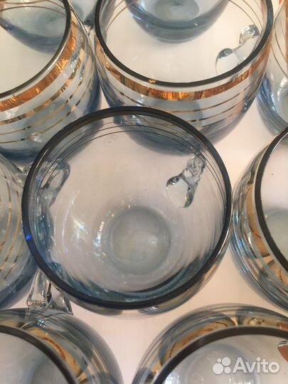 Кобальтовые чашки стаканы СССР