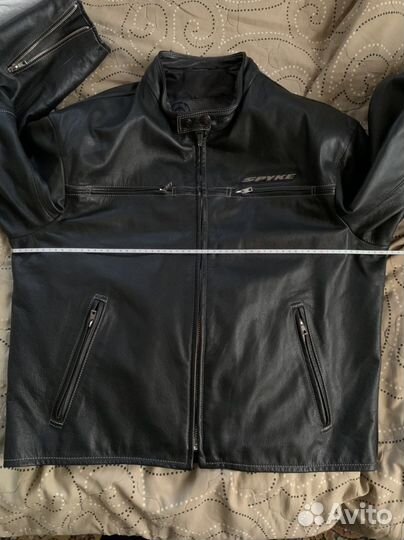 Новая кожаная мотокуртка spyke