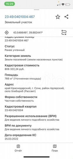 Участок 8 сот. (ИЖС)