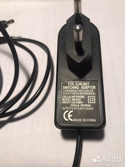 Зарядное устройство для nokia 32, 33