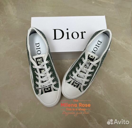 Кеды christian dior