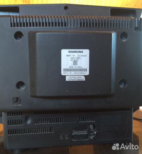 Телевизор samsung ламповый