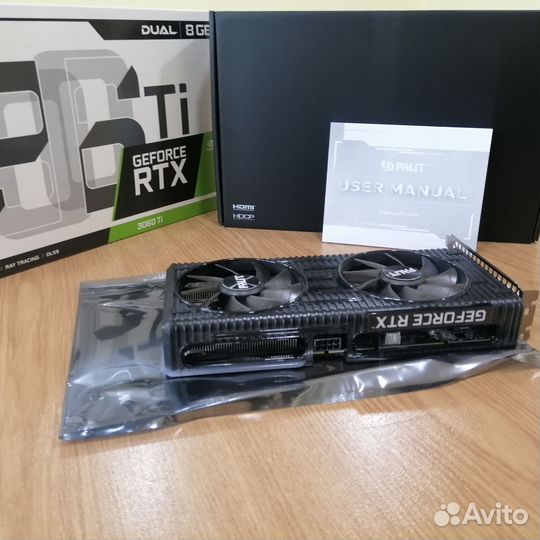 Видеокарта Palit GeForce RTX 3060 Ti Dual 8GB