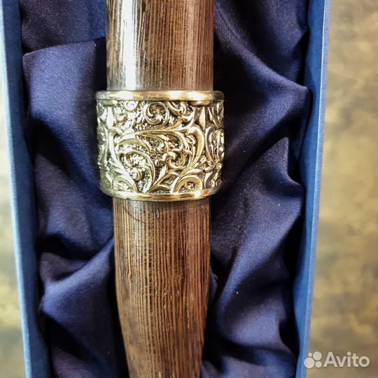 Обувная ложка Фортуна 72 см, дерево, бронза