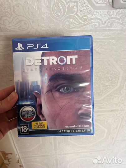 Detroit become human ps4 диск