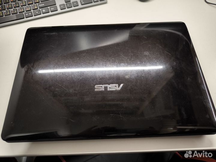 Ноутбук asus n61vn, озу 8 гб, SSD 120 Гб