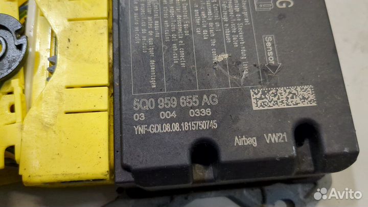 Блок управления airbag Volkswagen Jetta 7 2018, 2019