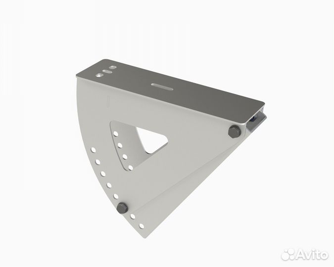 Кронштейн изменения угла положения лебедки прицеп