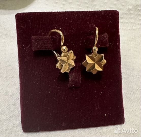 Золотые сережки СССР