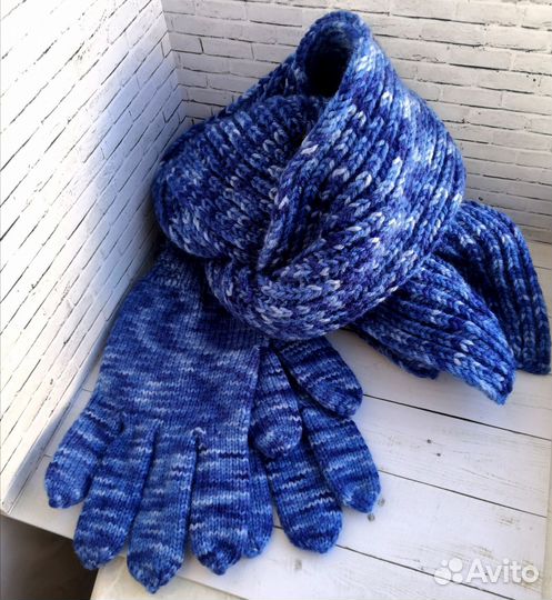 Шарф и перчатки