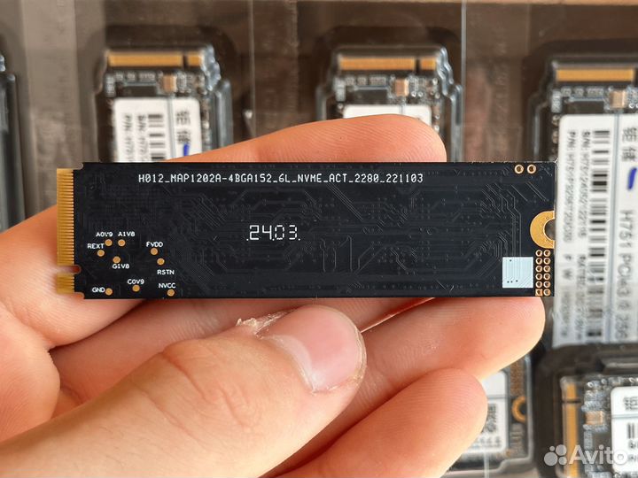 SSD Накопитель M2 PCle 3.0 x4 256гб