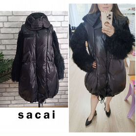 Женский пуховик Sacai. Оригинал. 46 (M)