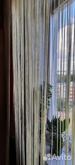 Штора-тюль нитяная