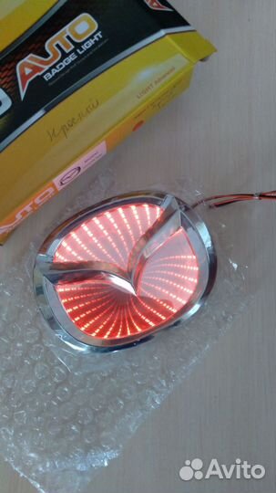 Эмблема светодиодная Мазда