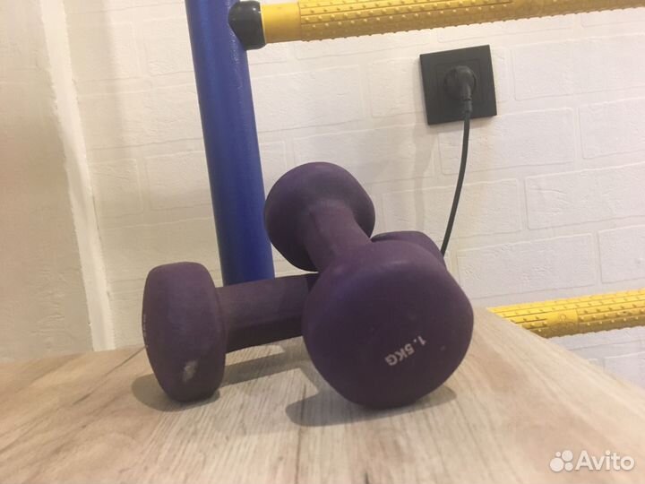 Гантели 1.5 кг
