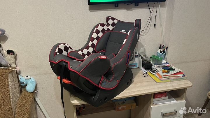 Автокресло от 0 до 7дет(положения люльки)