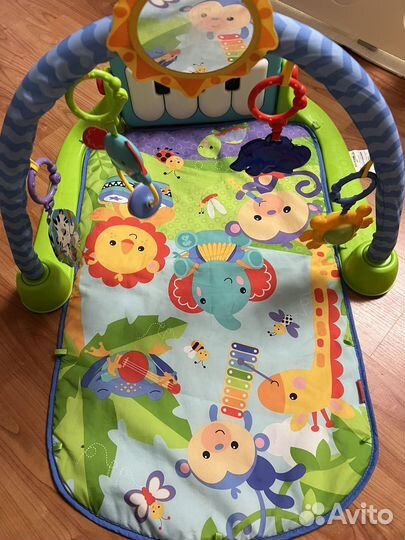 Детский коврик с дугой Fisher Price, Tomy Lamaze