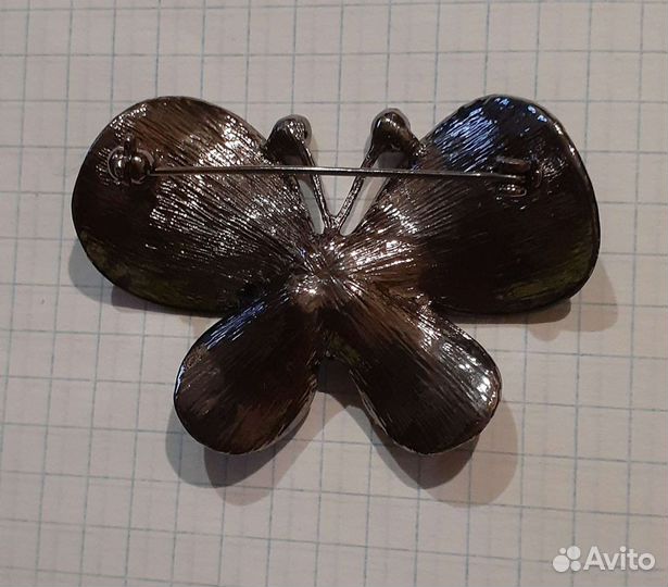 Брошка бабочка.сша.Винтаж