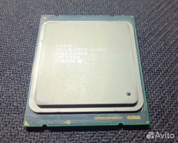 CPU Intel i7-3820 LGA2011 процессор 3.6 Ghz