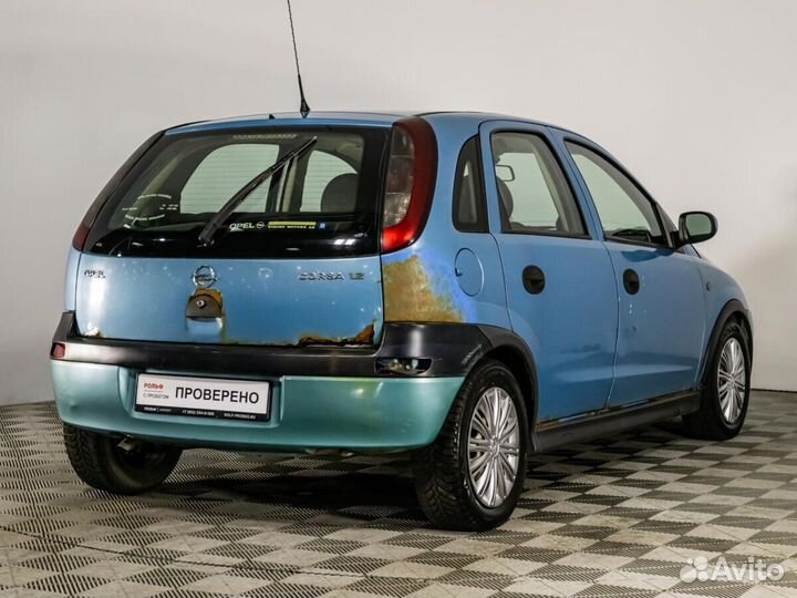 Opel Corsa 1.2 AMT, 2001, 238 608 км
