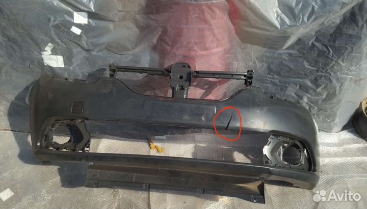 Бампер передний Renault Logan 2