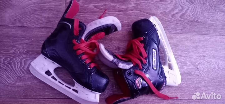Хоккейные коньки bauer vapor x500 размер Y 11.5