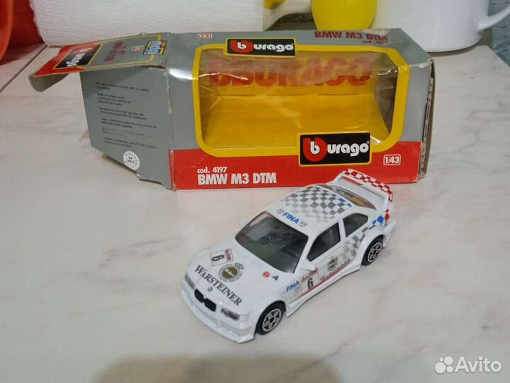 Модель BMW Burago Made in Italy Оригинал