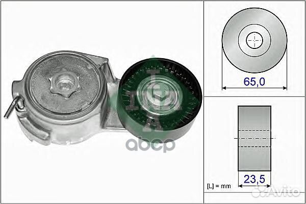 534 0069 10 Натяжитель ремня приводного fiat PU