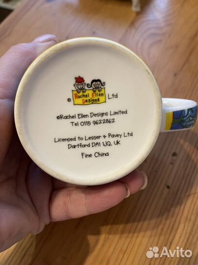 Lesser & Pavey фарфоровая кружка русалочка