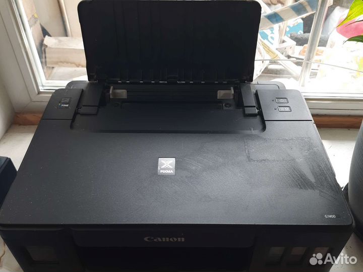 Принтер струйный Canon pixma G1400, цветн., A4